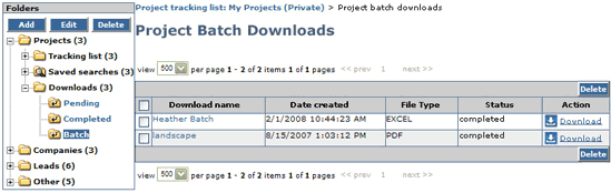 Batch Download Folder