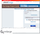 SignIn to the Dodge Project Center
